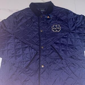 Notre dame men’s button up vintage jacket